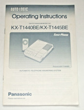 Panasonic Easa-Phone Operating instructions KX-T1440BE/KX-T1445BE
