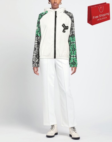 RRP €207 JOHN RICHMOND Track Jacket Size XS Floral Pattern Sleeve Hooded