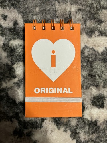 One Direction Louis Tomlinson Office Mini Small Notebook Notepad Original NEW - Picture 1 of 2
