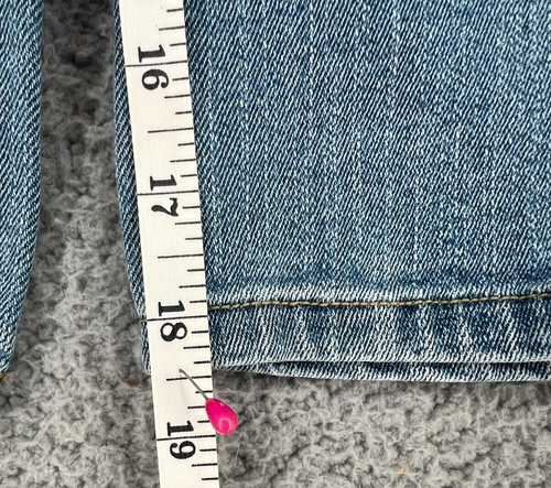 Mary-Kate and Ashley Girls Jeans with Black Ribbon Elastic Waistband Size 6 - Picture 7 of 9