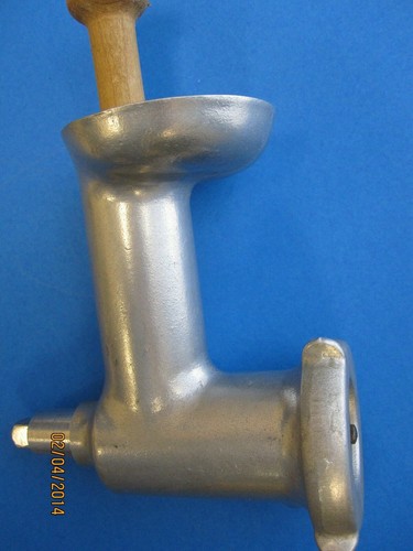 4-teiliges Set NEU Teile für Vintage Kitchenaid Metall Fleischwolf Lebensmittelhäcksler - Bild 8 von 10