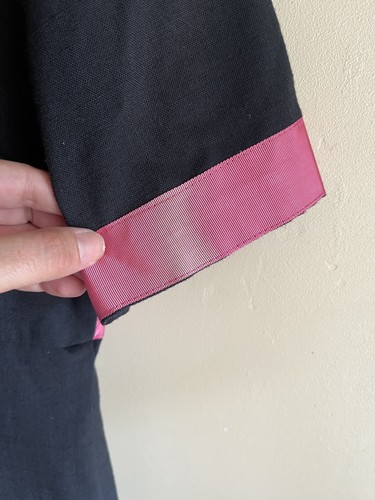 Leslie Lucks SZ 10 Womens Sheath Dress Multicolor Color Block Vintage Retro USA - Picture 6 of 7