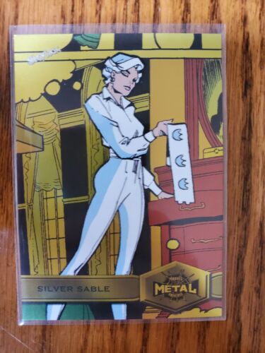 2022 UD Skybox Marvel Metal Base, Yellow, Gold, Grandiose - Pick your Card - Picture 181 of 209