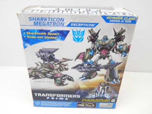 Hasbro Transformers Prime Beast Hunters Sharkticon Megatron Decepticon 2012 - 第 3/5 張圖片