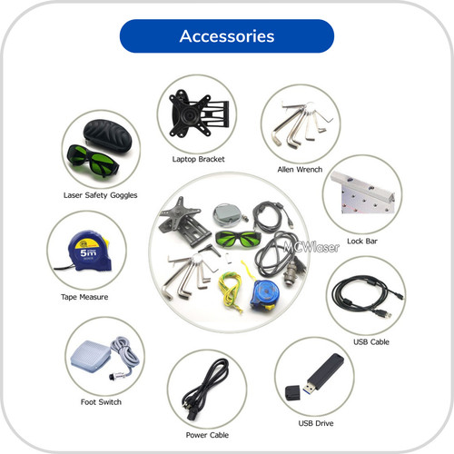 50W Fiber Laser Marking Machine Raycus Metal Steel Engraver 2 Years Warranty - Bild 10 von 14