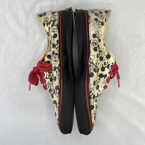 Scarpe da skateboard autentiche vintage anni '80 Made In USA VANS stampa Topolino 6 - Foto 12 di 12