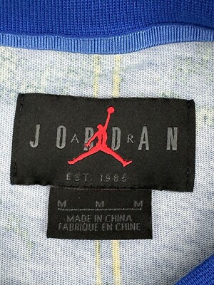 Michael Jordan Shirt Mens M Blue Green Air Jordan Jumpman