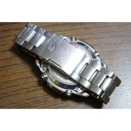 CASIO EQW-M1000D-1AJF Edifice Wave Ceptor Solar Silver Black Dial Men Watch - Picture 10 of 24