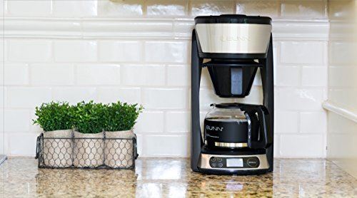 BUNN Heat N Brew Programmable Coffee Maker, 10 cup, Stainless Steel - Picture 6 of 8