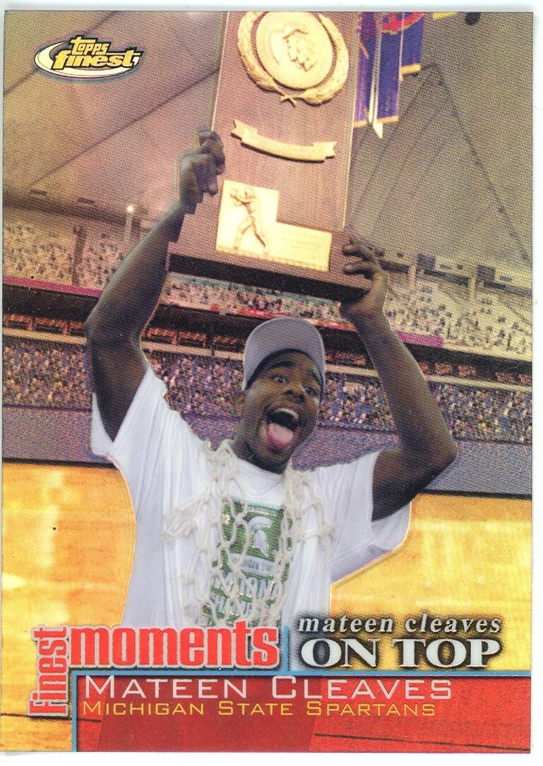 2000-01 Topps Finest - Finest Moments Refractor #FM-MC Mateen Cleaves (RC)