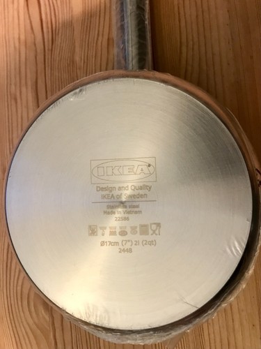 IKEA 365+ Topf Kasserolle Stielkasserolle Edelstahl Kochtopf Stieltopf Edelstahl - Bild 3 von 6