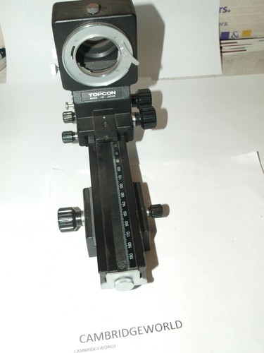 TOPCON Auto Extension Bellows with FOCUSING RAIL GENUINE  ORIGINAL TOPCON BRAND - Picture 1 of 2