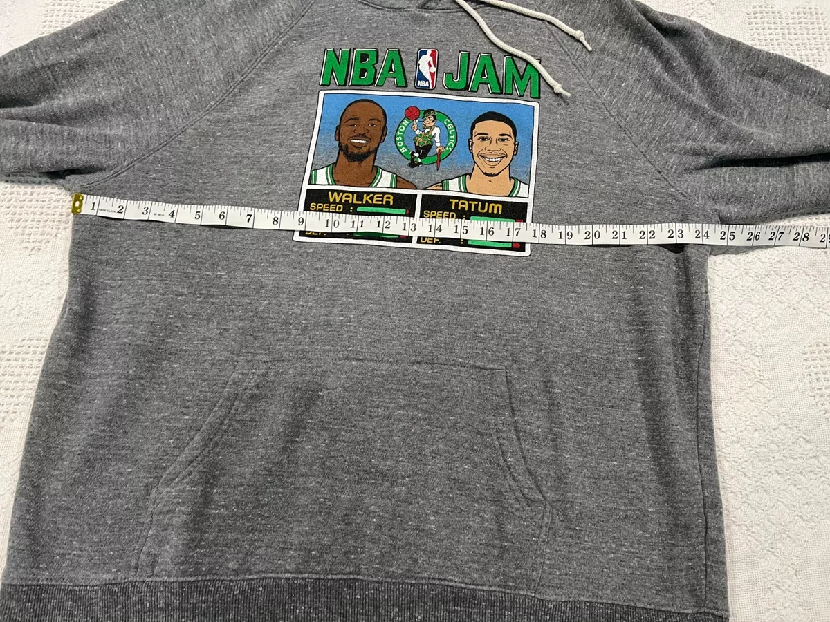 Homage Boston Celtics Jayson Tatum Walker NBA Jam Hoodie