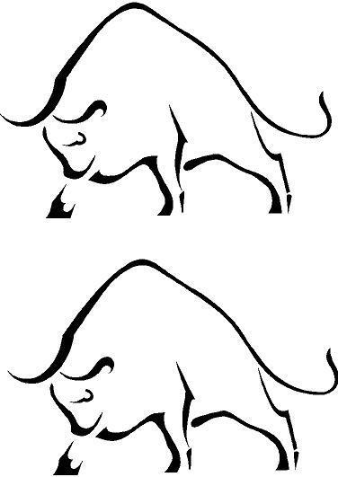p79 2 x Toro Bull Pegatina Sticker Vinilo Coche Adhesivo Carro Logo YC9274 p79 2 x Toro Bull Pegatina Sticker Vinilo Coche Adhesivo Carro Logo YC9274