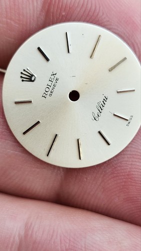 Rolex Cellini Lady Uhr 1866 Zifferblatt Silber - Bild 7 von 10