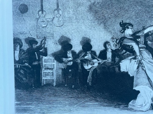 CARMENCITA FROM THE PAINTING BY JOHN S. SARGENT ETCHED BY E. BOCOURT - Bild 7 von 10