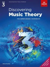 DISCOVERING MUSIC THEORY ABRSM GRADE 3 WORKBOOK