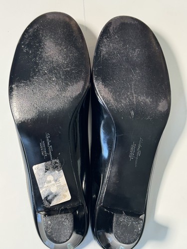 salvatore ferragamo women shoes 9.5 Black Sand Sandals - Picture 19 of 24