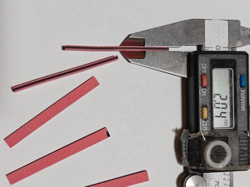 5 pcs conductive silicon zebra connector 50 mm x 4.6 x 2 strip LCD watch - Picture 3 of 4