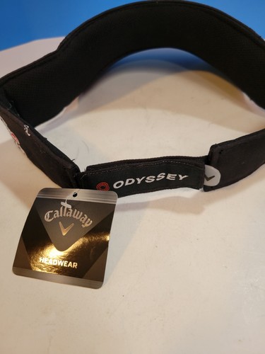 Callaway Big Bertha Odyssey Golf Visor Black Adjustable - Picture 2 of 6