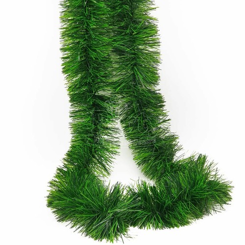 Au Christmas Natural Pine Green Tinsel Garland Xmas Party Decor Ornaments - Picture 3 of 4