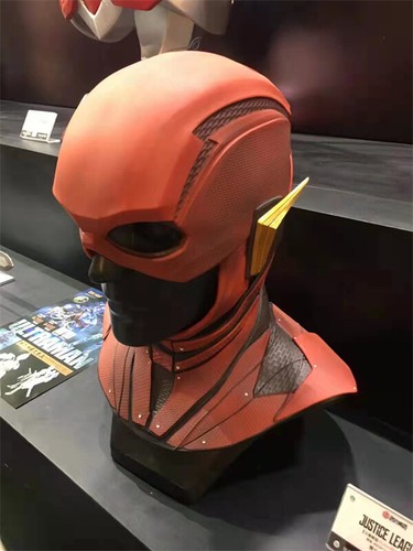 Justice League Flashman 1/1 High End Replik Kostüm Sets-Helm Requisite Neu auf Lager - Bild 8 von 8