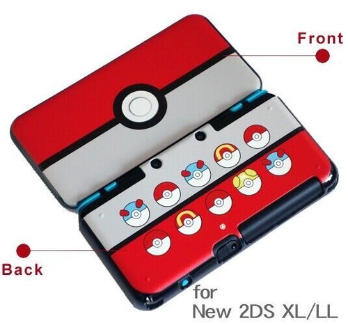 Snap on Case Cover Shell for Nintendo New 2DS XL/LL Double Sides Designs - Picture 15 of 23