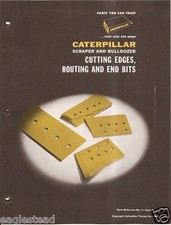 Equipment Brochure - Caterpillar - CAT - Cutting Edges Scraper Dozer 1960 (E1470