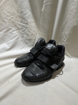 Size UK Nike Romaleos XD Weightlifting Shoes Triple Black