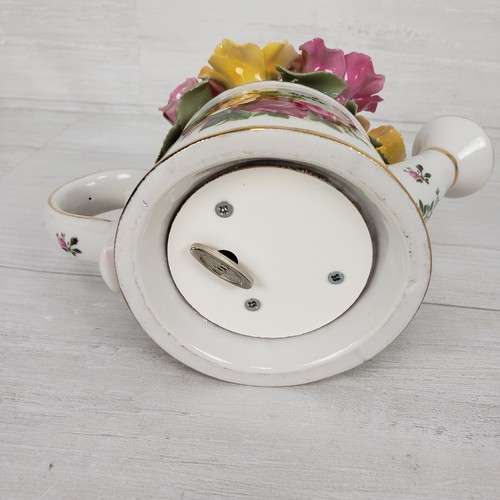 Annaffiatoio musicale Royal Albert Old Country Roses 1962 vintage - Foto 8 di 13
