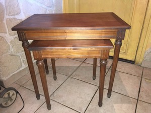 Tables Gigognes En Bois Style Henri II