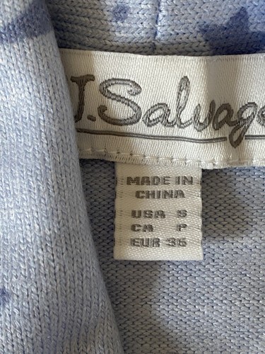 PJ Salvage Robe Women’s Size Small Blue Stars Moon Short NWT - Picture 11 of 13