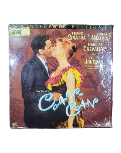 CAN-CAN Laserdisc Musical Movie Sinatra & MacLaine, 2 Disc, Preowned - Picture 1 of 4