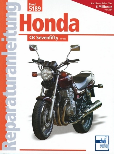 Thumbnail - Reparaturanleitung Honda Cb Sevenfifty Ab 1992 Reparatur/buch Handbuch