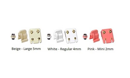 Studex Ear Piercing Mini Gold Plated Stud Earrings 2mm Bezel Setting Birthstones