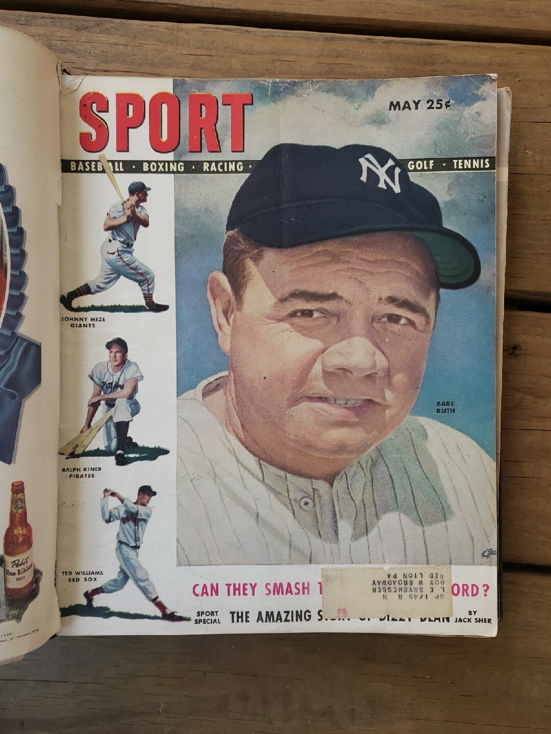 Vintage SPORT Magazine Complete 1948 Set. All 12 issues Bound! Rare eBay