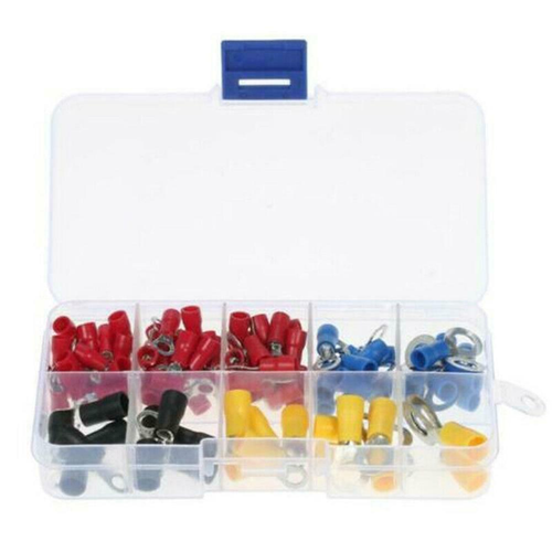 102PCS Insulated Electrical Wire Splice Terminal Crimp/Spade/Ring Connectors - Picture 2 of 8