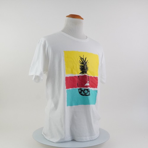 Camiseta blanca de tenis Babolat Piña Mensaje para hombre talla XL - Imagen 23 de 24