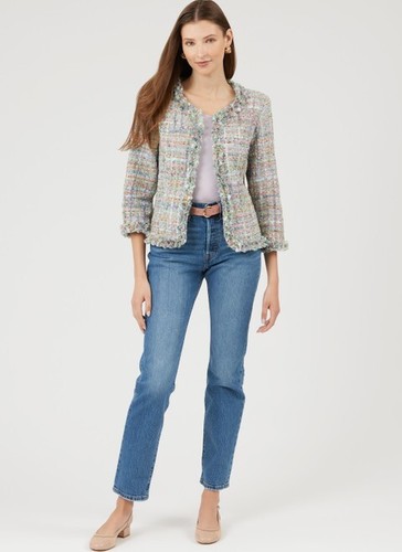NEW LOOK modello cucito 6789 Misses donna più cappotto donna, giacca 8-18 sconto 15% - Foto 2 di 9