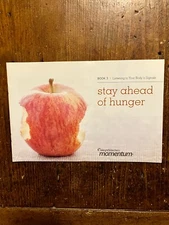 Weight Watchers Momentum Program Material Book #3-Stay Ahead of Hunger- NEW!