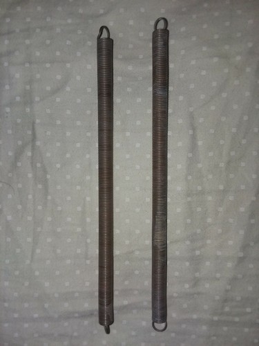 (2) zwei Zug-Spannfedern 5/16 Zoll Außendurchmesser x 6 Zoll Länge 6-11/16 Zoll insgesamt USA VERSENDER - Bild 4 von 7
