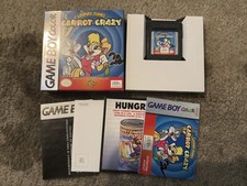 Looney Tunes Carrot Crazy Nintendo Gameboy Color Box /Game