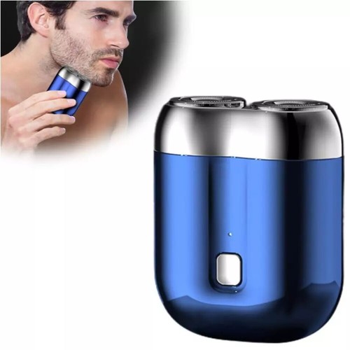 4 Colors USB Mini Shaver For Men RechargeableUpgrade Pocket Double Head Razor - Picture 11 of 18