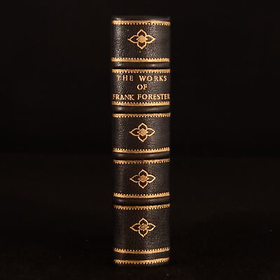 #ad #ad 1846 1851 3vol in 1 Warwick Woodlands My Shooting Box Frank Forester A. L. Day B $994.83