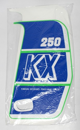 Aufkleber Satz Tank Kühler Decal Dekor Kawasaki KX 250 1989 Classic Vintage - Bild 1 von 2