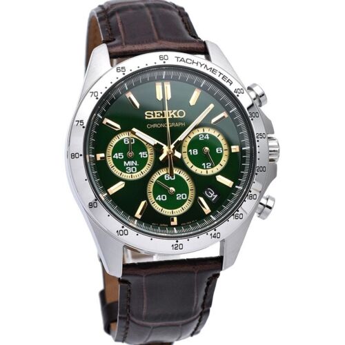 SEIKO Spirit SBTR017 Chronograph Men's Watch New in Box Authentic From Japan - 第 13/16 張圖片