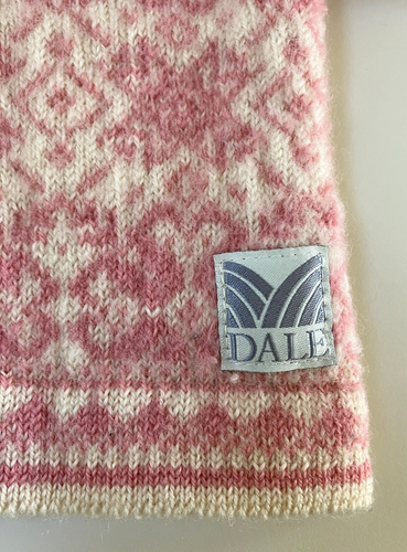 Dale Of Norway Olympic Sweater Women's Small Pink Special Edition Peace FLAWS - Bild 8 von 14