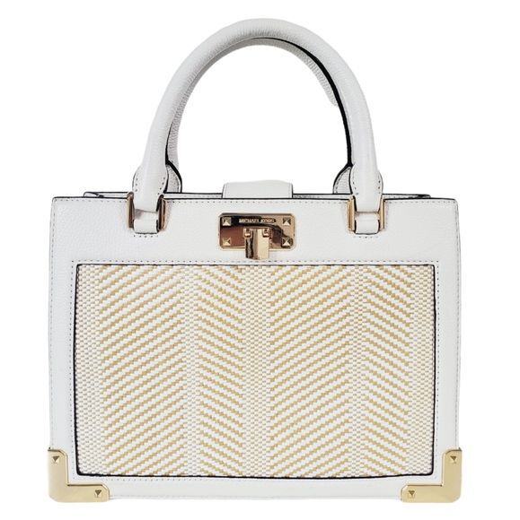 Michael kors kinsley accordion satchel hotsell