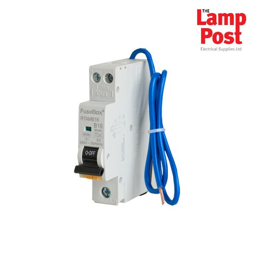Fusebox Mini Clasificado A DP RCBO Gama - Elige entre 6A 10A 16A 20A 32A 40A en Blanco - Imagen 4 de 14