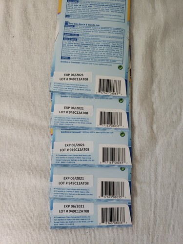 API 5-in-1 Aquarium Test Strips Freshwater & Saltwater, 4-Count Per Box - 5 Pack - Picture 2 of 2